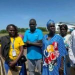 Reunited pregnant woman delivered